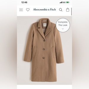 Abercrombie & Fitch Dad coat